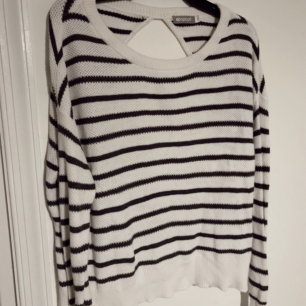 Nordstrom striped sweater size Medium